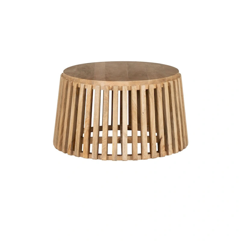Table basse en manguier naturel