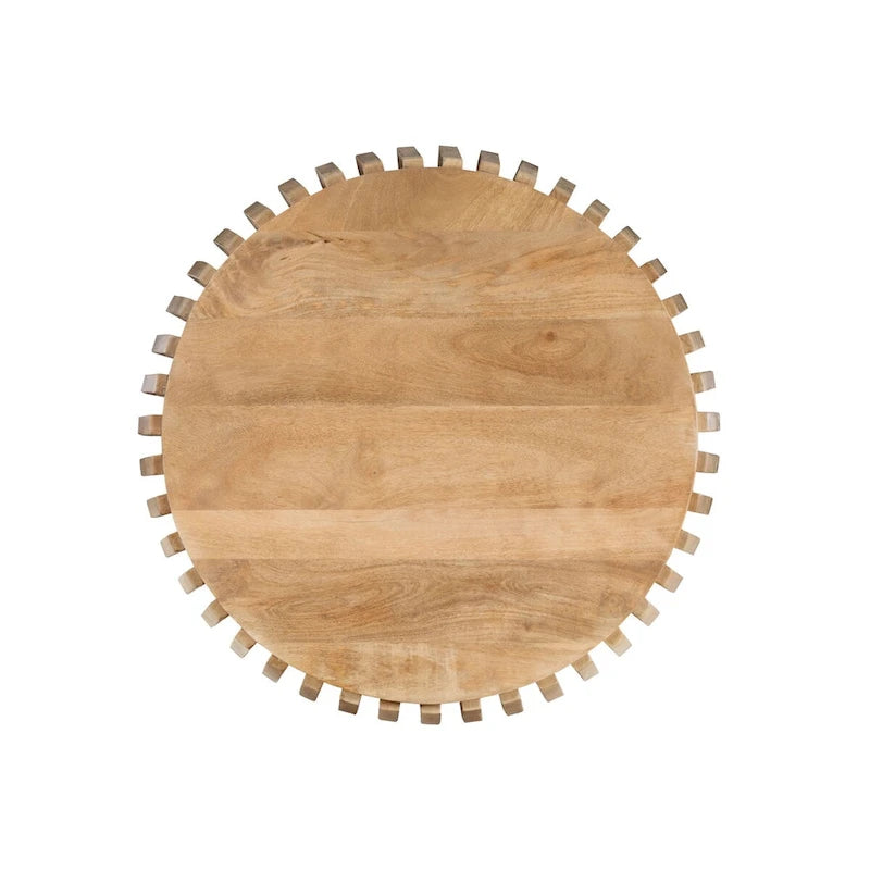 Table basse en manguier naturel