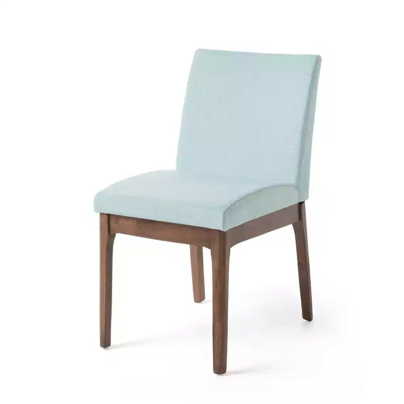 GDFStudio Hampton 7 Pieces Mid Century Modern Upholstered Rubber Wood Dining Set