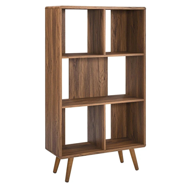 Bibliothèque en bois à 31 compartiments