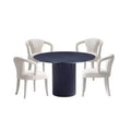 Manhattan Comfort 5pc Hathaway and Palmer Modern Dining Set