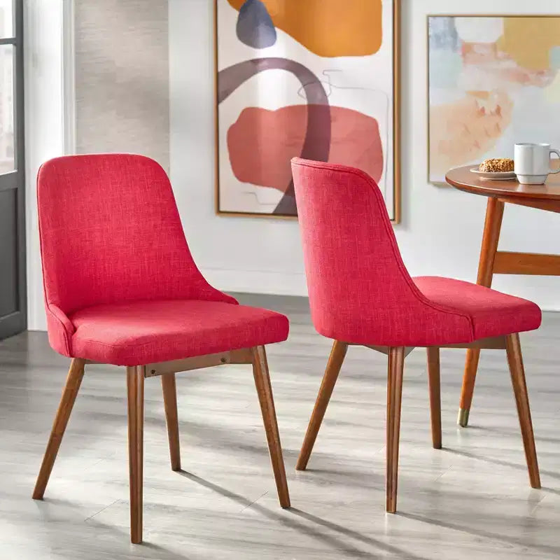 Buylateral 5pc Saville Mid Century Modern Faux Marble Round Dining Set Faux Marble Top, Chairs, Seats 4