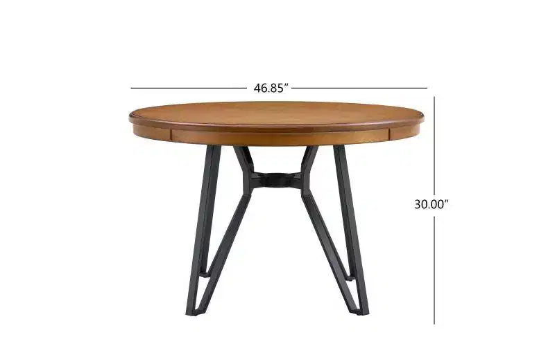 Christopher Knight Home Aria 5pc Wood and Iron Dining Set