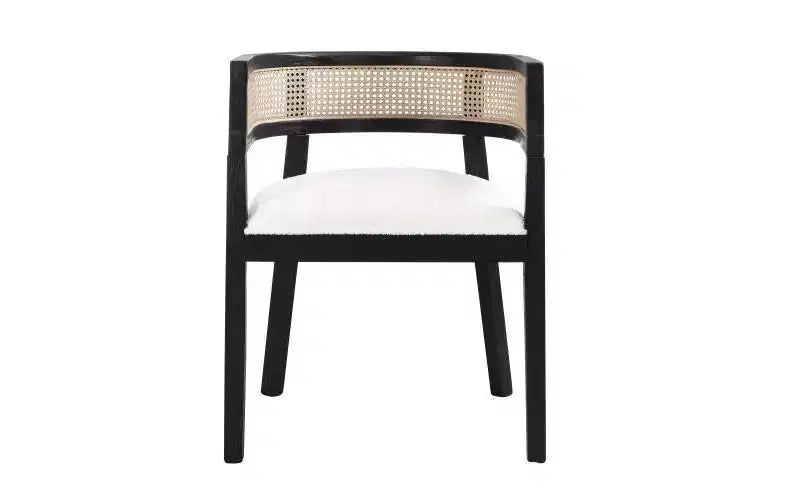 Christopher Knight Home Avery 7pc Cane and Rubberwood Upholstered Dining Set