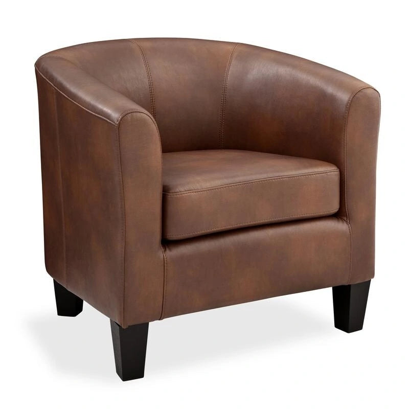 Fauteuil club capitonné