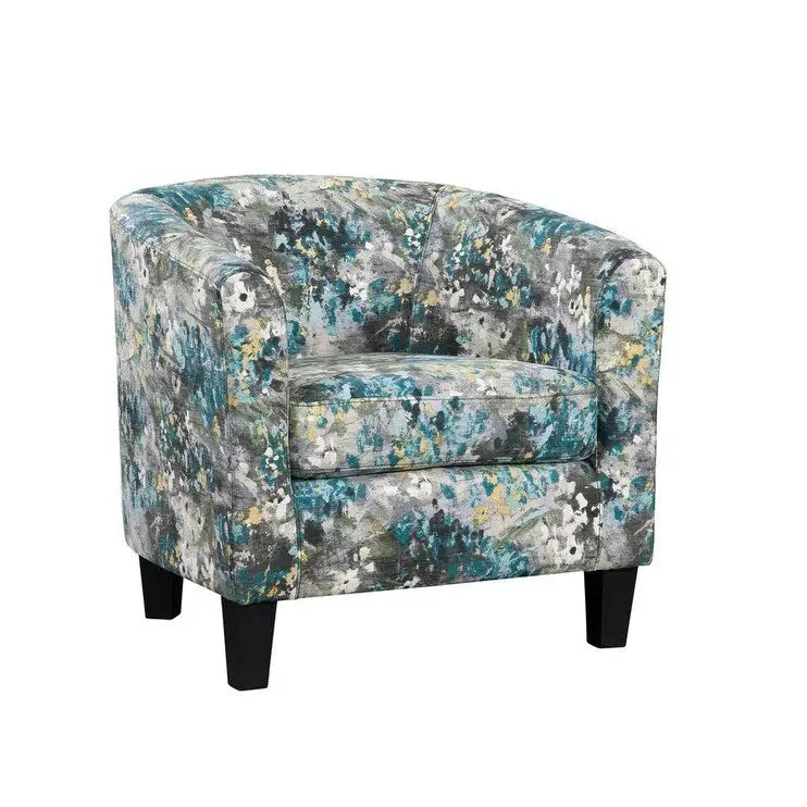 Fauteuil club capitonné