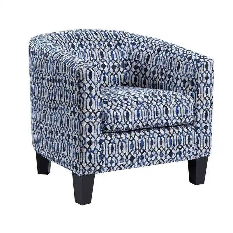 Fauteuil club capitonné