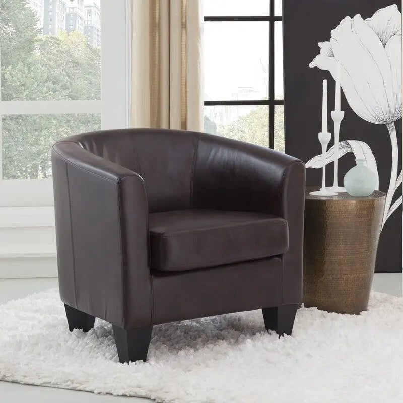 Fauteuil club capitonné