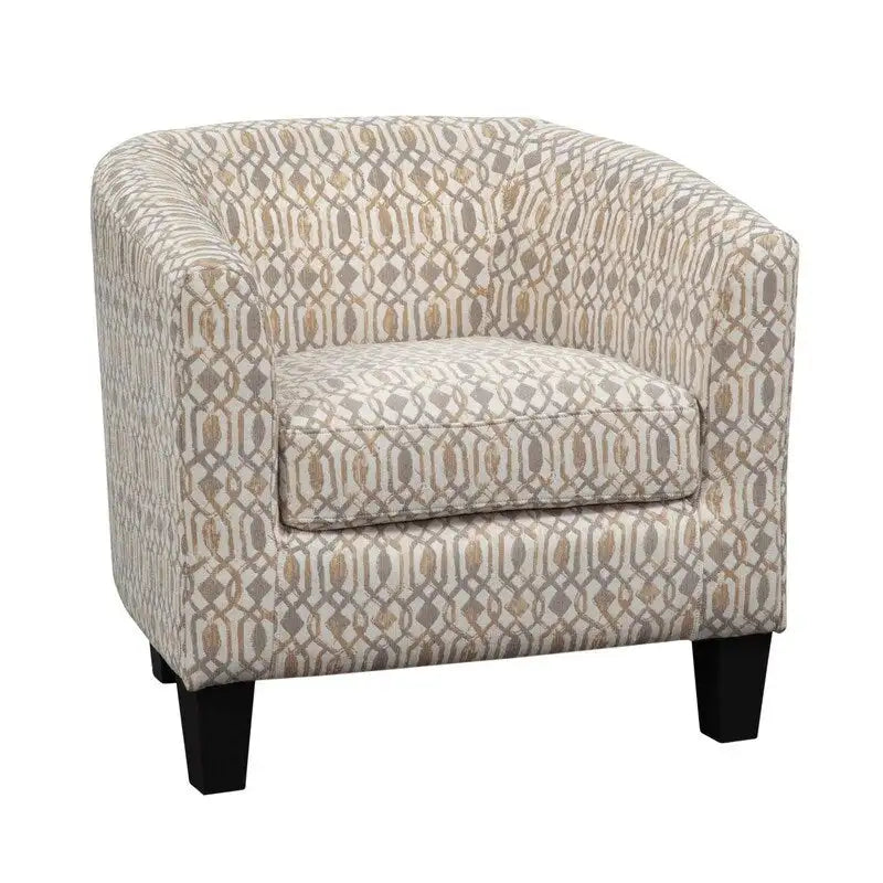 Fauteuil club capitonné