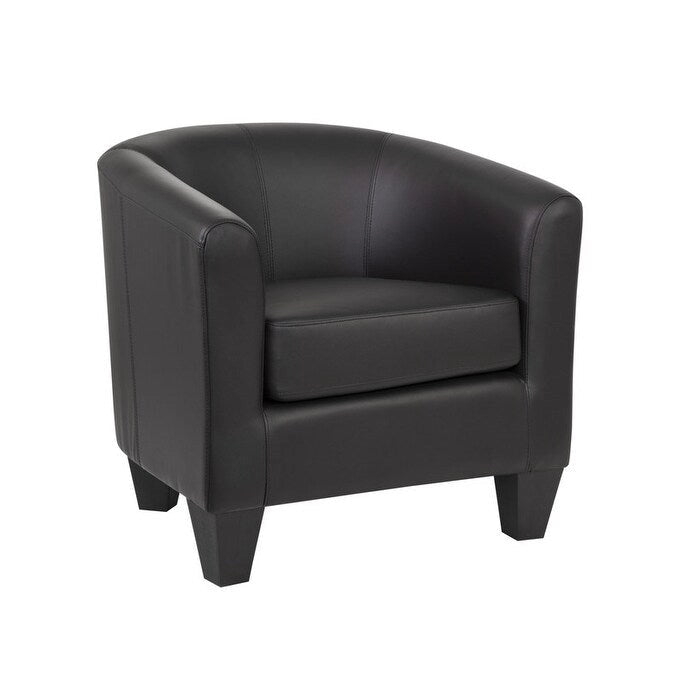 Fauteuil club capitonné