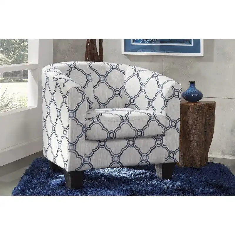 Fauteuil club capitonné